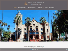 Tablet Screenshot of iamantioch.com